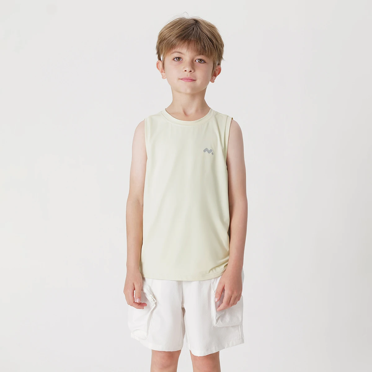 

MARC&JANIE Boys Casual Sports Tank Top for Summer 240606