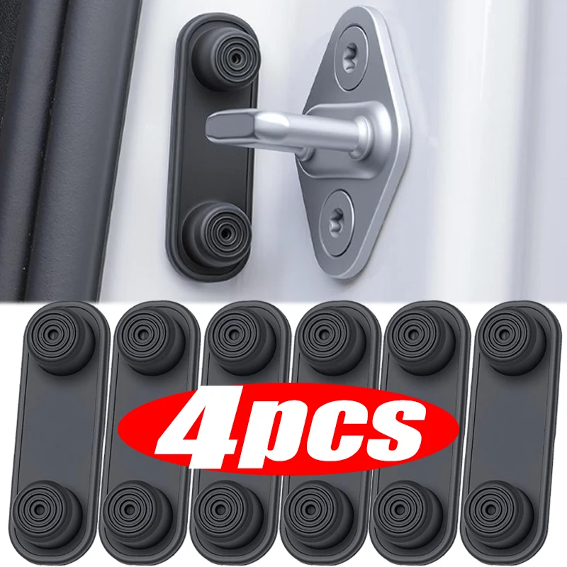 Car Door Anti Rust-proof Lock Protector Shock Absorber Pad Collision Buffer Noise Reduction Accessories for Car Lock Protection