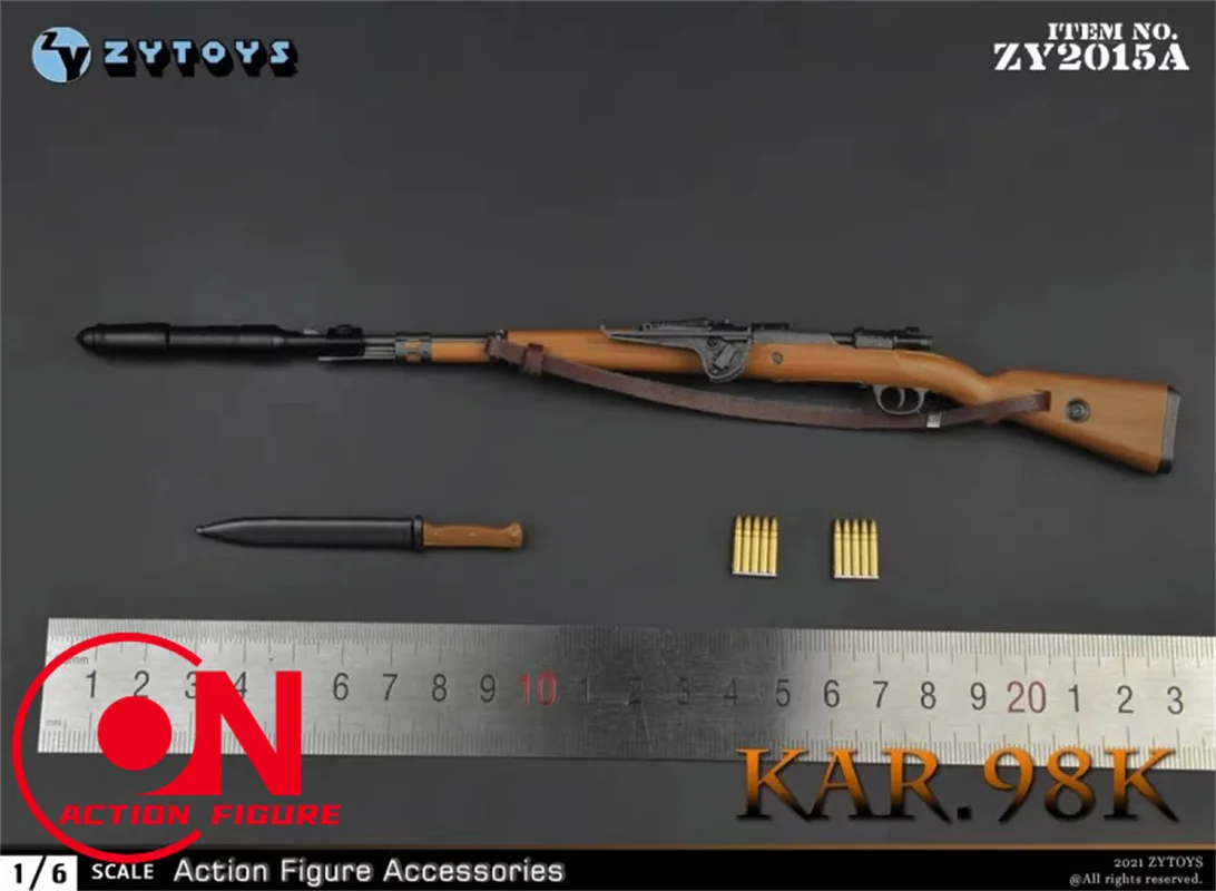 ZYTOYS 1/6 Scale ZY2015-ZY2021 World War II Soldier Model Weapon Scene Accessories Fit 12'' Soldier Action Figure Body
