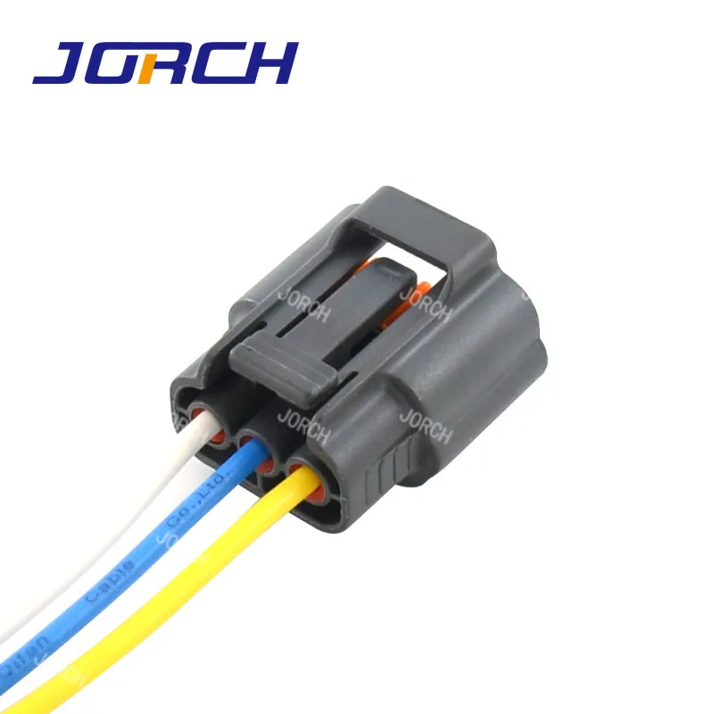 1pcs 3P wire harness connector for Mazda Familia 323 Prima Ignition Coil Plug with 15cm UL1015 18AWG