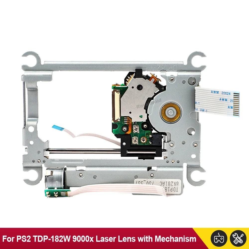 NEW Laser Lens TDP-182W TDP 182W TDP182W For PS2 Slim With Deck Mechanism Optical Laser Head 9000X 90000 Replacement