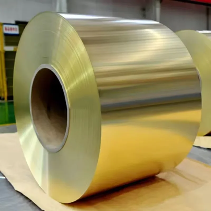 

-For Width 2500 Mm 1/4 8 50 Ft Best Seller Manufacturer Brass Material Metal Alloy High Copper Strip Copper Coil