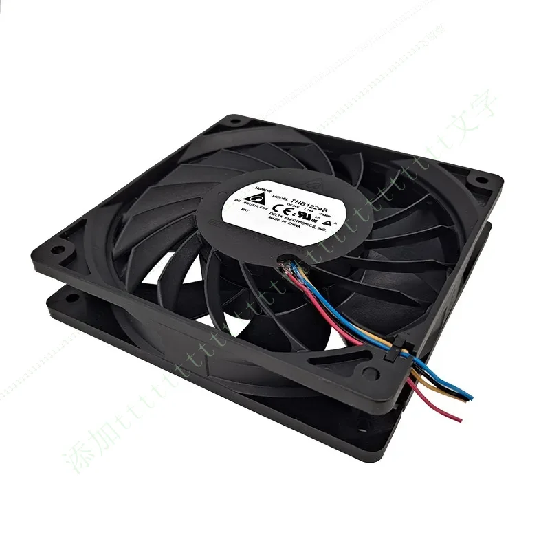 W FOR Delta Electronics THB1224B DC 24V 1.14A 120x120x25mm 4-Wire Server Cooling Fan