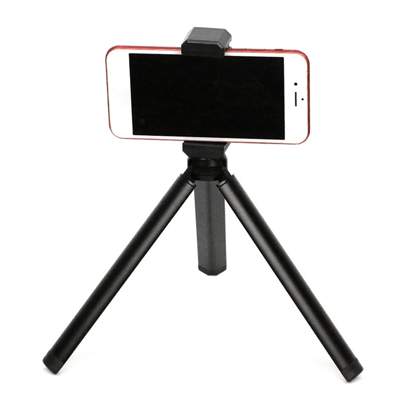 المحمولة سبائك الألومنيوم معدن حامل ثلاثي القوائم صغير ل Gimbal مقبض قبضة استقرار كاميرا Monopod منضدية حامل كاميرا محمولة