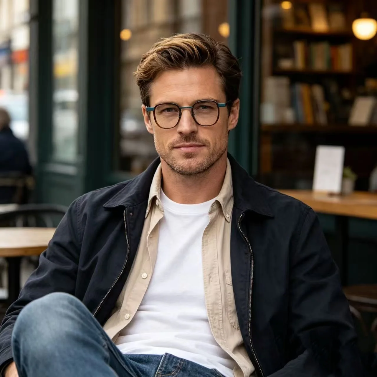 Acetate Titanium Glasses Frame Men New Brand Design Square Eyeglasses Women Japanese Spectacles High Quality Eyewear
