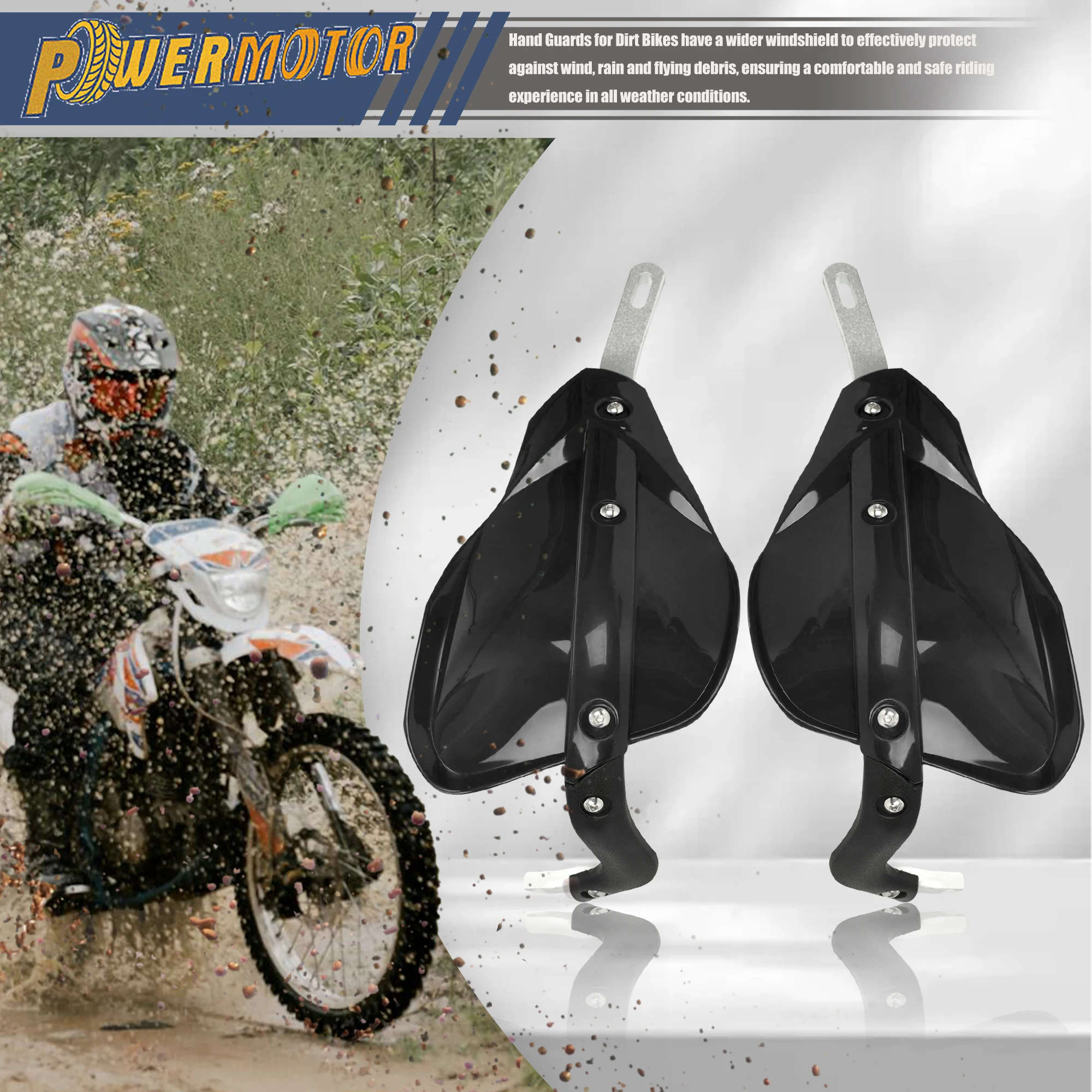 

Motorcycle Widening Handguard 22MM 28MM For KTM Honda Suzuki Motocross DirtBike Off Road Racing Supermoto Handle Protector Parts