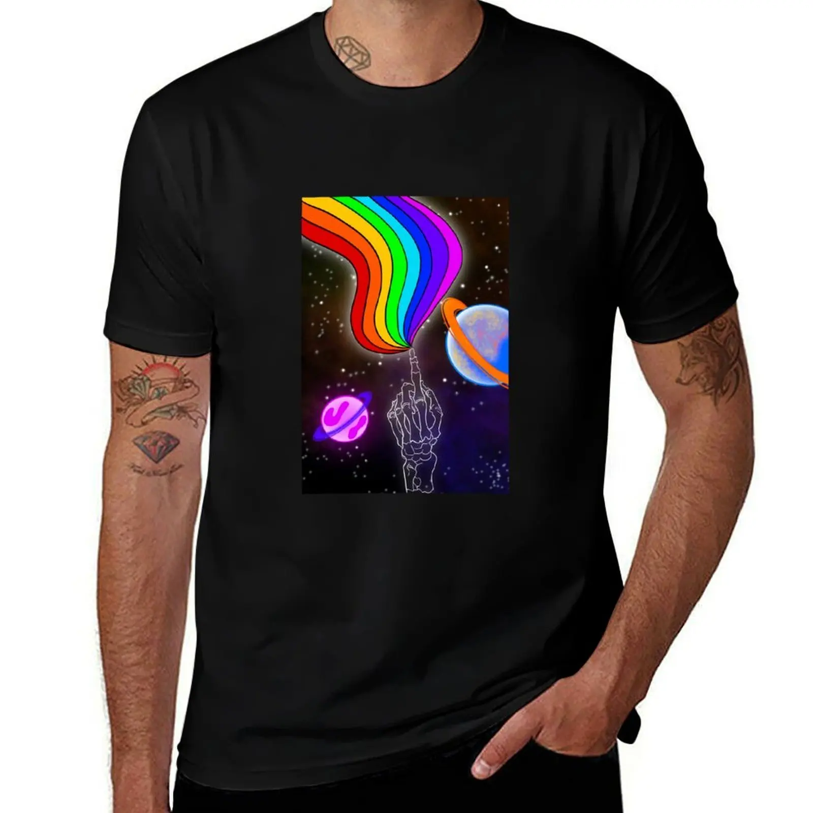 

Touch the sky rainbow edition T-Shirt new edition Blouse plus sizes blue lock t shirts men