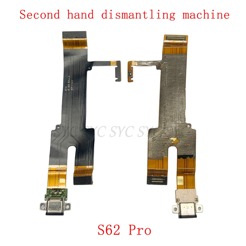 USB Charging Port Connector Board Flex For Cat S62 Pro S61 S52 Charging Connector Flex Cable Repair Parts