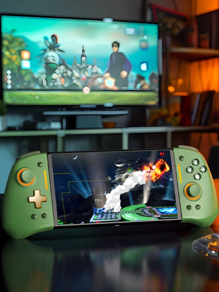 NYXI Hyperion Pro pour Switch2/Switch contrôleur de jeu Bluetooth manette de jeu sans fil verte