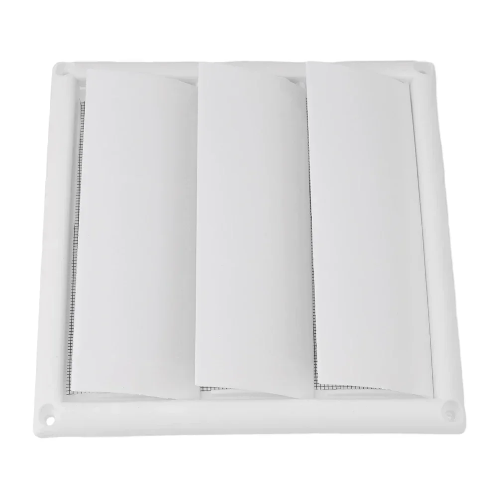 

Fresh Air System 4 Inches White Plastic Air Outlet Single-Layer Return Air Shutter Vents For Home Study Room Bathroom Office