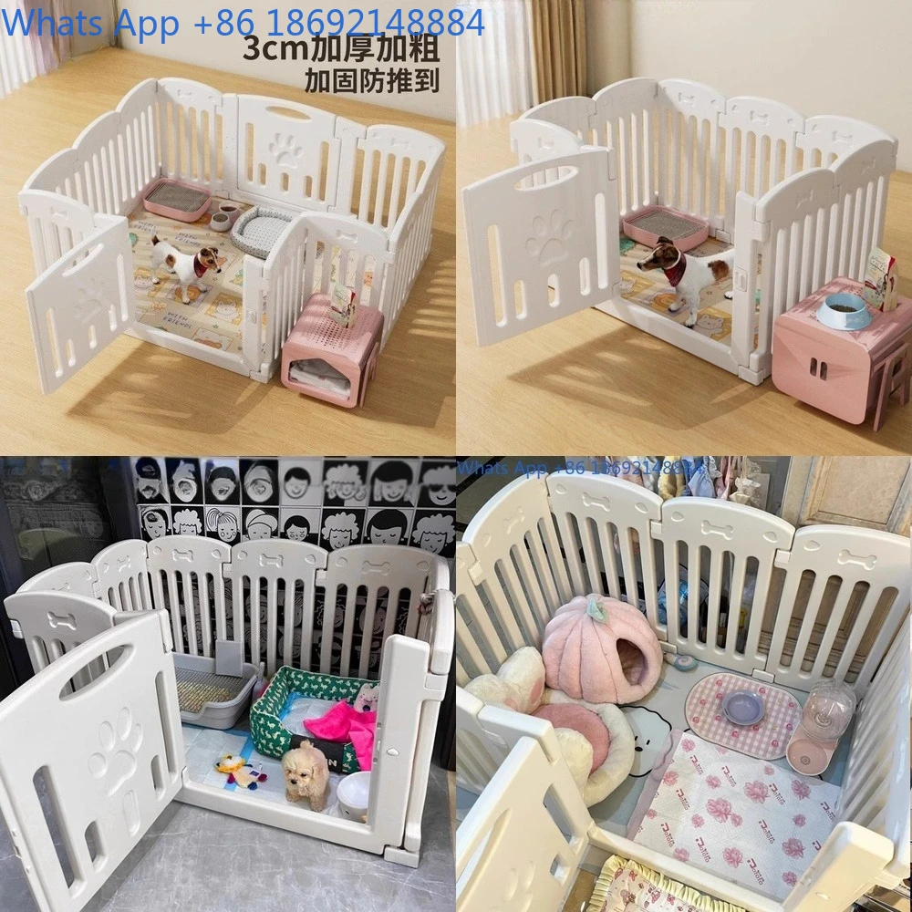 

65CM Pet Playpen for Small and Medium Dogs Indoor Dog Cage for Teddy Corgi Bichon