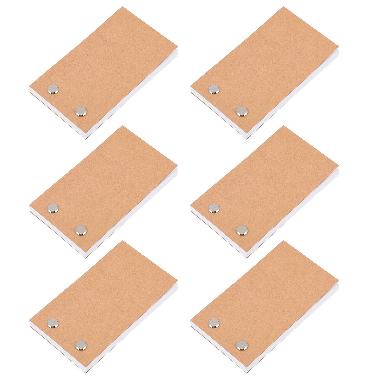 

6pcs Drawing Book Kids Pad Turn Page Blank Paper Notepads Premium Flipbook Sturdy Binding Lie Flat Suitable Boys