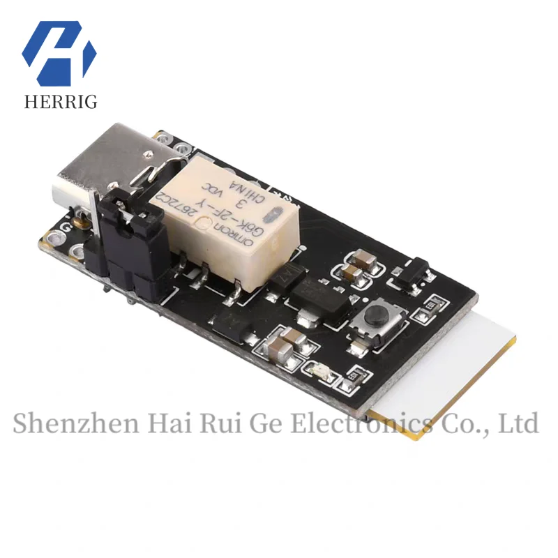 

DC5-12V1 channel on power off access control self-locking on and off Bluetooth relay module has been connected to Mijia APP