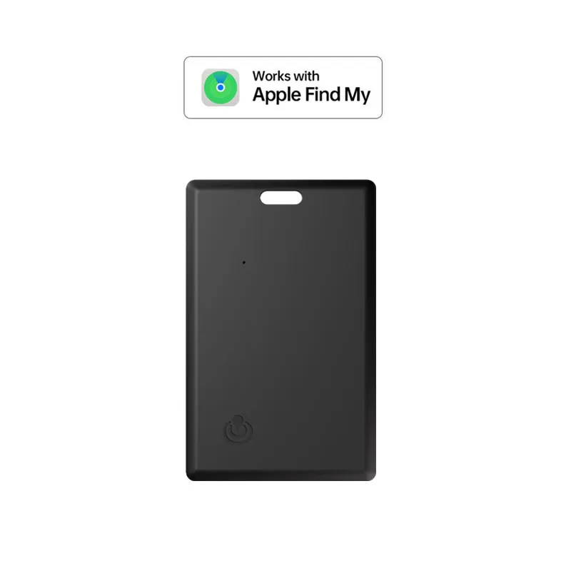 Schlanke Geldbörsen-Tracker-Karte Smart Tag Kompatibel mit Find My (nur iOS) AirTag Bluetooth-Suchgerät Geldbörsen-Finder-Karte
