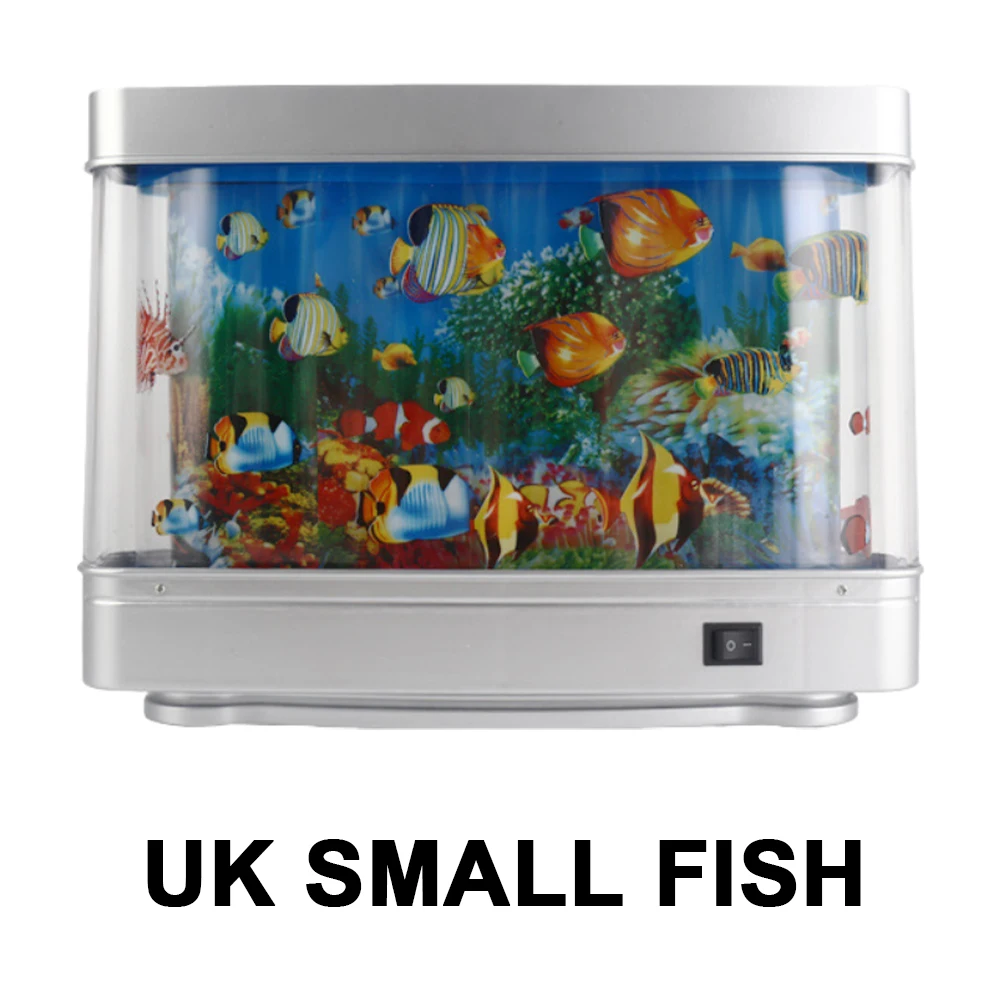 LED Artificial Aquarium Night Light Tropical Fish Sensory Aquarium Lamp Simulated Fish Aquarium Lamp for Home Decor