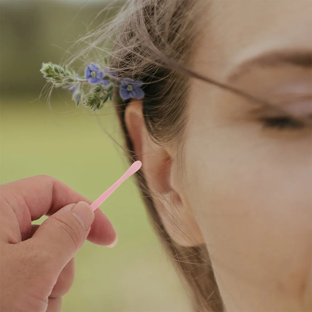 80 قطعة من منظف الأذن البلاستيكي، أدوات إزالة شمع الأذن خفيفة الوزن للمنزل والمكتب والسفر وأدوات إزالة شمع الأذن #3