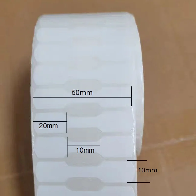 Cheap 2000pcs/roll Jewelry Label Print Paper 50x10 mm Jeweller Repair Price Identification Tags Jewelry Tools