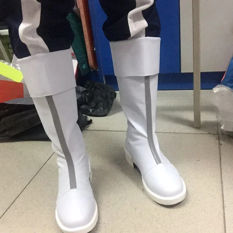 

25COSShoto Todoroki, обувь для косплея, карнавальные ботинки на Хэллоуин, обувь ручной работы Boku no Hiro Academy