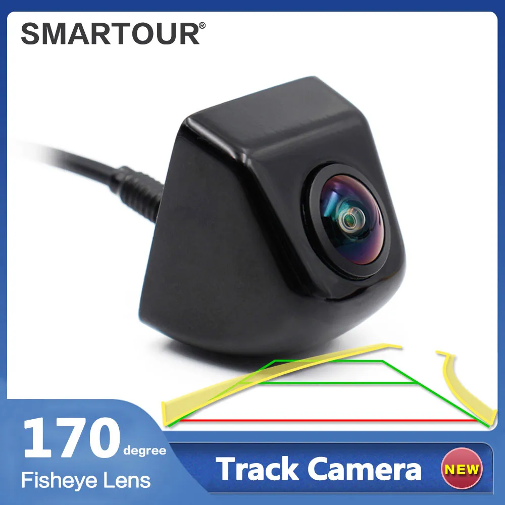 

Universal Dynamic Trajectory Parking Line AHD 720P Car Rear Universal Night Version View Reverse Backup Parking Track Camera