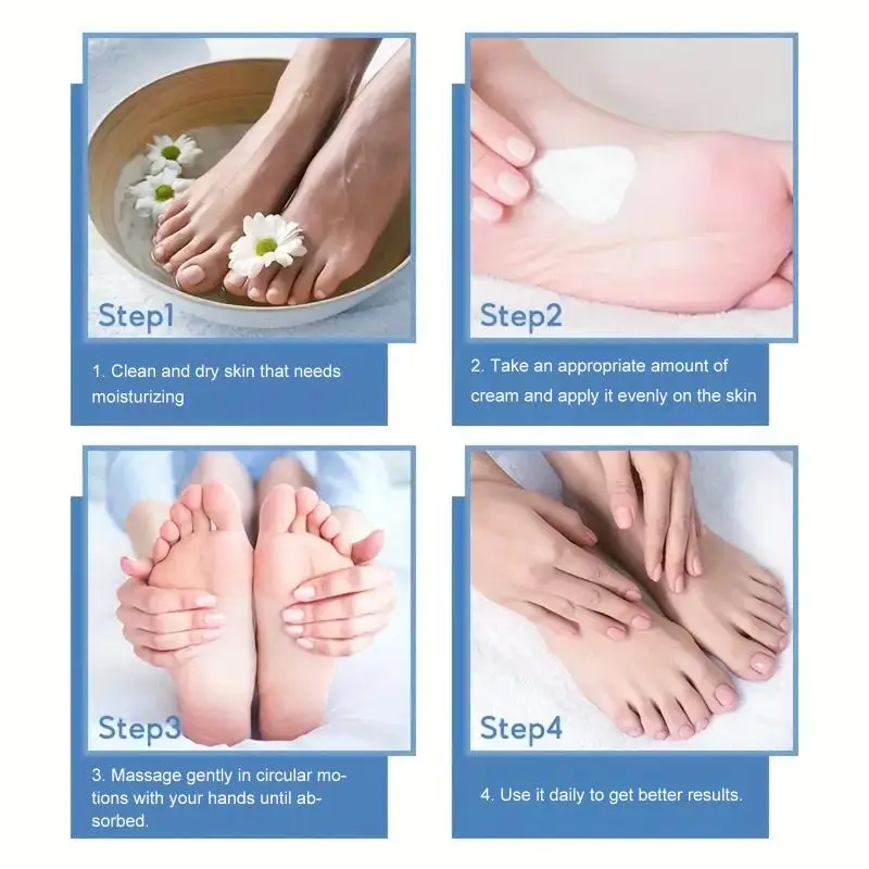 Hand and Foot Care Cream Moisturizing Removing Dead Skin Preventing Heel Cracks Repairing Dry Skin Replenishing Moisture Hand
