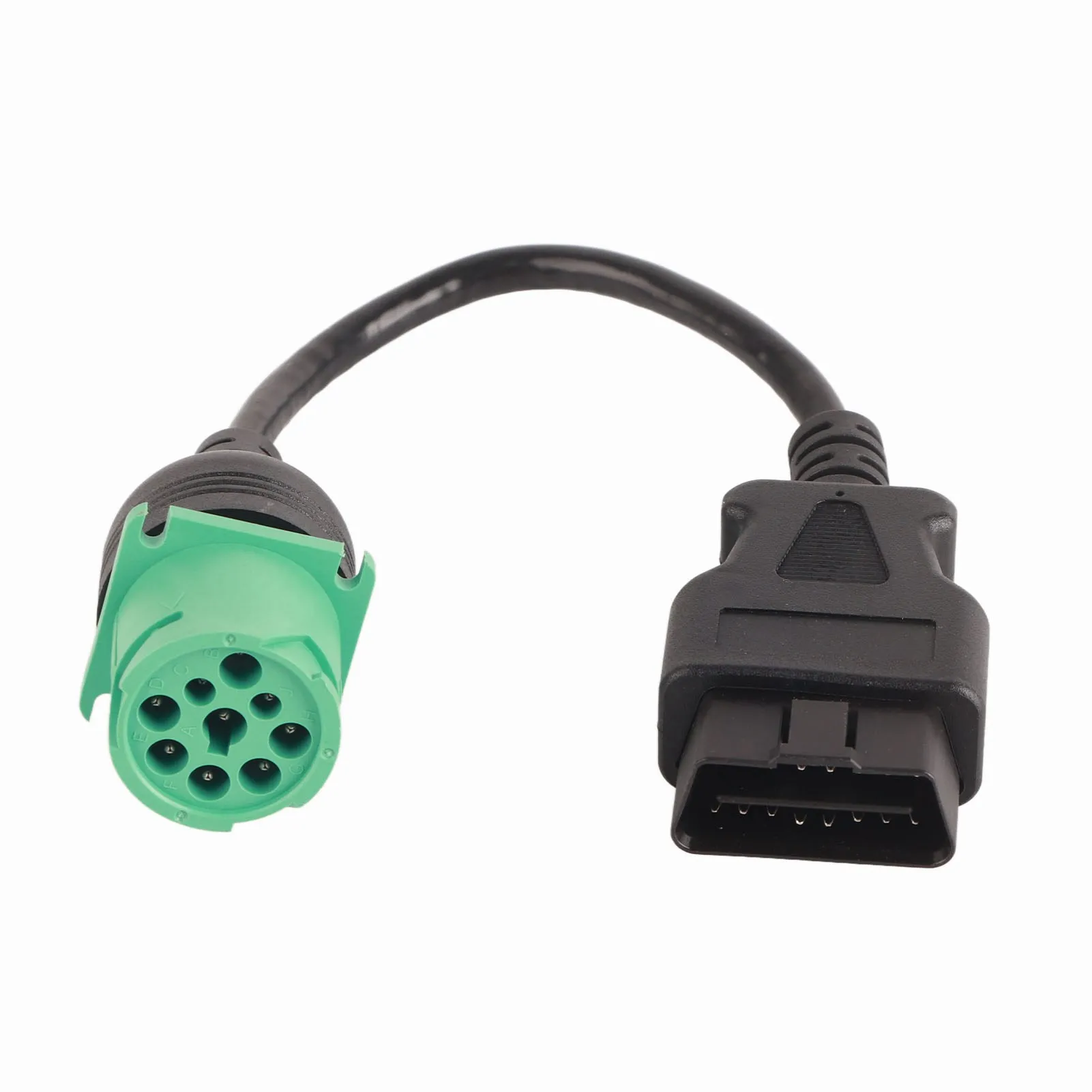 トラック診断ケーブル 9ピン オスヘッド - 16ピン OBD2 トラック診断スキャナーケーブルアダプター Cumminsディーゼルエンジン用