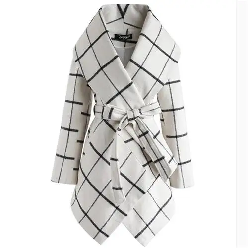 

Women's Winter Jaet 202 Casual Coat Ladies Outerwear Cheered Commute Sle Double Breasted Long Sve mid Length