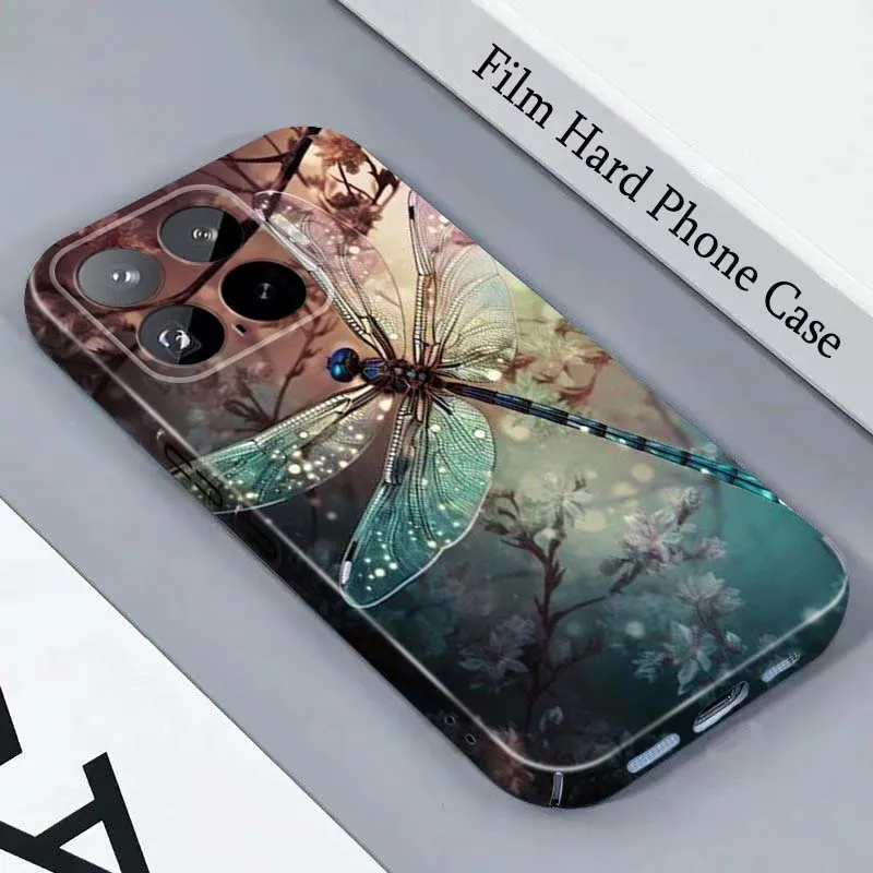 Capa Rígida para Celular Blue Dragonfly Flower For Honor Play Magic 8 7 6 X9d X9c X9 X8b X8A X8 500 200 X50 X60 Lite GT Pro