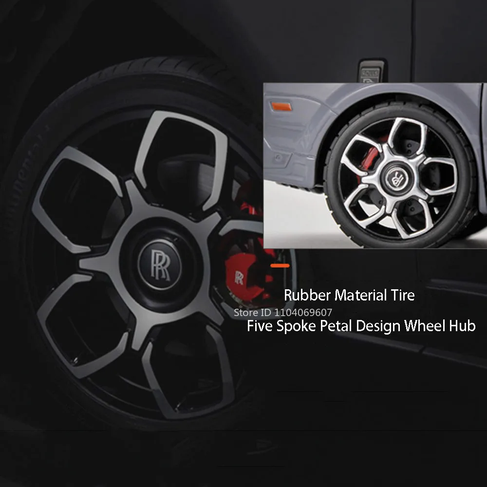 1:20 스케일 롤스로이스 컬리넌 팬텀 자동차 모형 장난감 합금 다이캐스트 풀백 도어 개폐 사운드 라이트 장난감 자동차 어린이 선물