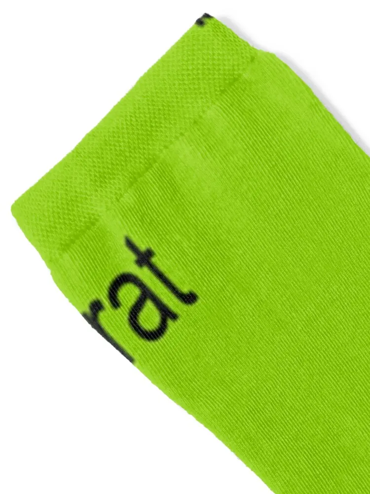 Brat charli xcx album cover art Socks gifts valentine gift ideas Socks Women's Men's