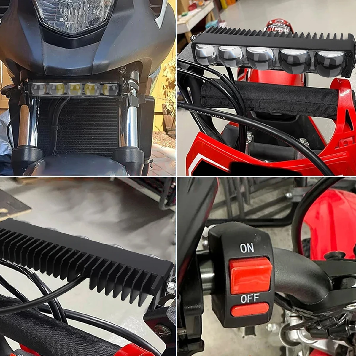 LED العلوي الوفير العارض عدسة مصابيح الضباب ضوء العمل سيارة شواء ضوء القيادة الصغيرة ضوء أضواء مساعدة لسيارة دراجة نارية #5