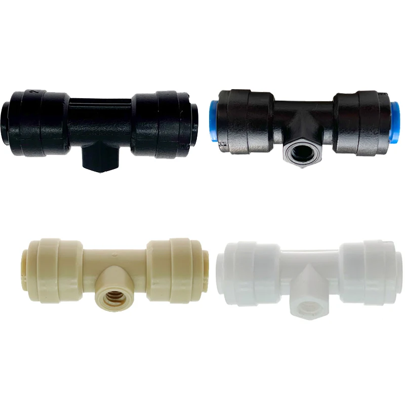 1/4\'\' Low Pressure Outdoor Misting Quick Pushing Connector 3/16\'\' UNC For Garden Water Spray 20 Pcs