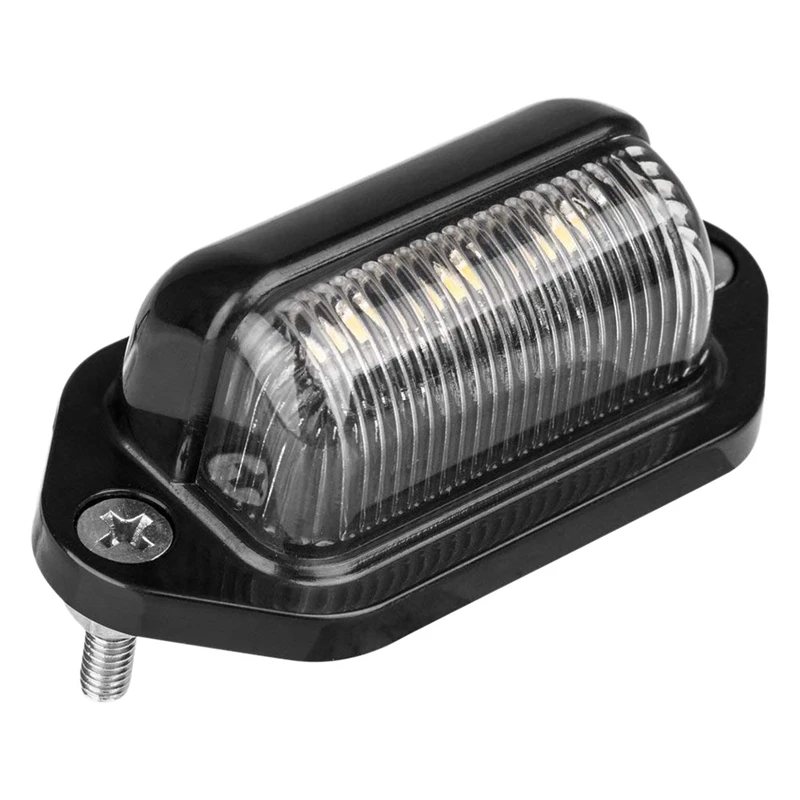 ●LED License Plate Light Waterproof License Plate Tail Light for Trailers, RV, Trucks, Boats