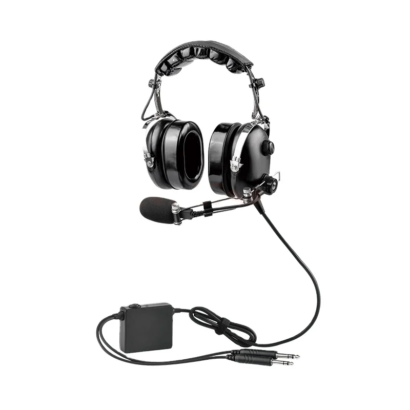 David Clark Aviation Wired Pilot Headset PNR Noise Cancelling Microphone Original Equipment Replacement for Telephone Headsets