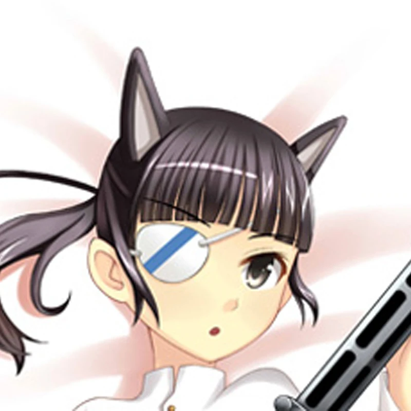 Anime Dakimakura Pillow Cover Mio Sakamoto Double Sided Print Pillow Case 120cm-180cm Custom Cartoon Character DIY Home Decor