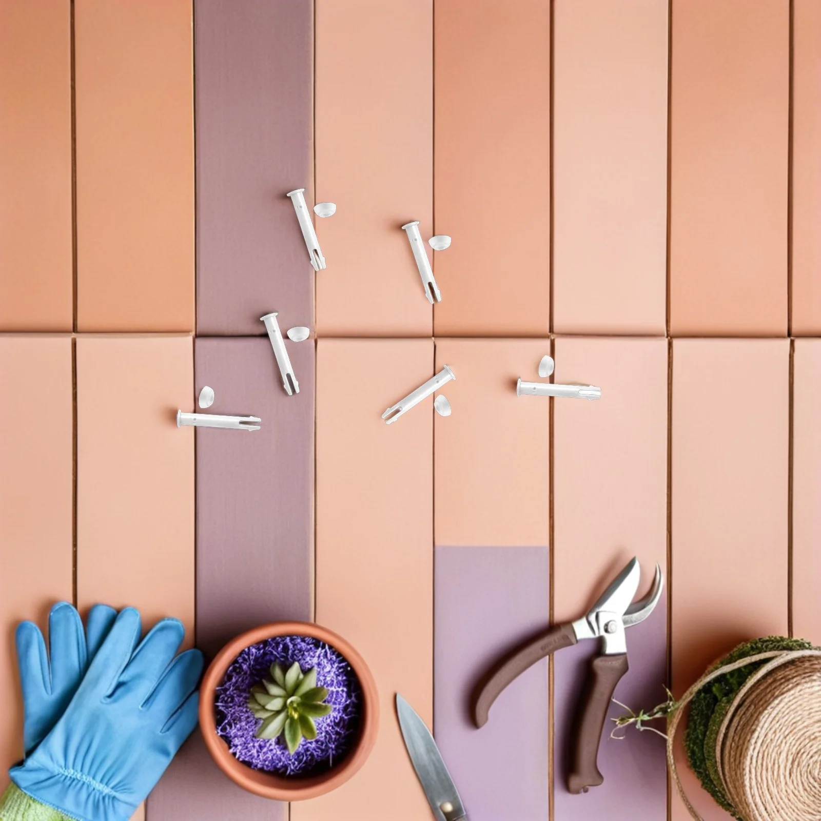 

20Pcs Plastic Pool Joint Pin Replacement Connectors for T-Joint Horizontal Frame Fixings Sealing Pins for Round Pool Maintenance