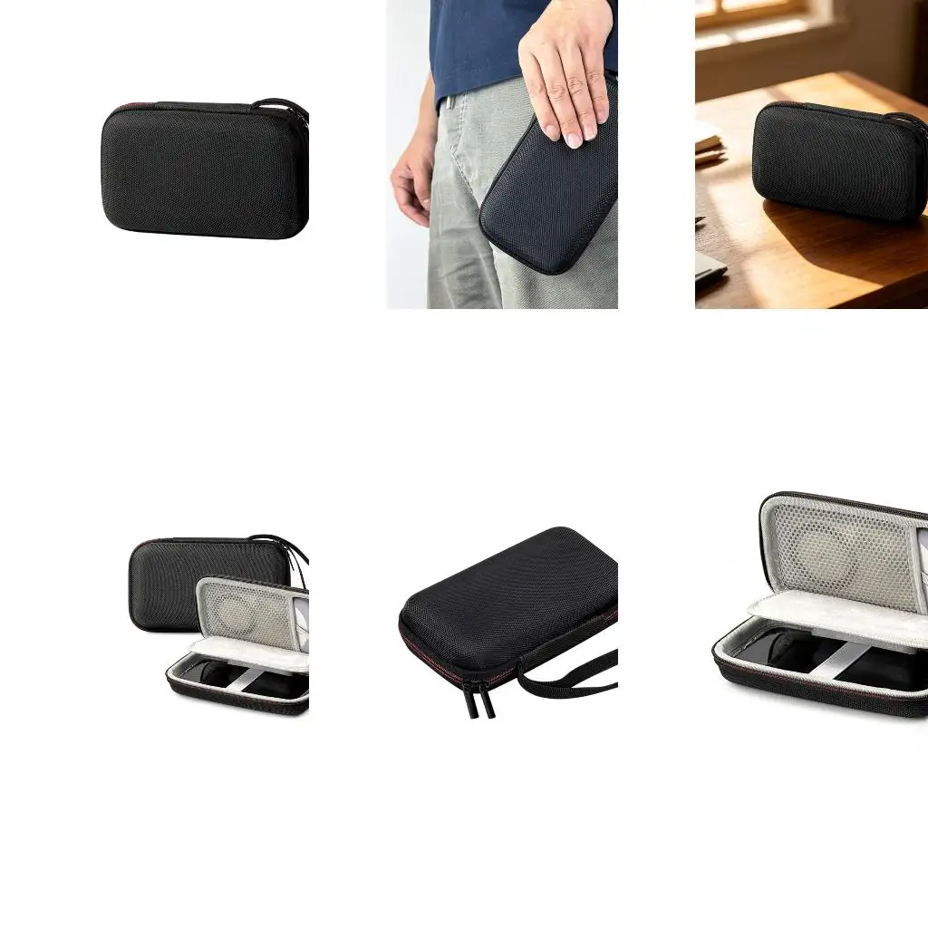  Double Compartment Pouches EVA Electronics Carriers Bag With Wrist Strap And Pocket For Easy Transport