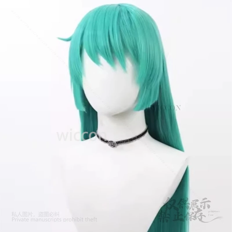 أزياء أنيمي غوشينغ فوق الفتيات السحرية ميناكامي سايو التأثيرية فستان أزرق سحري باروكات للهالوين فستان نسائي كاواي مخصص