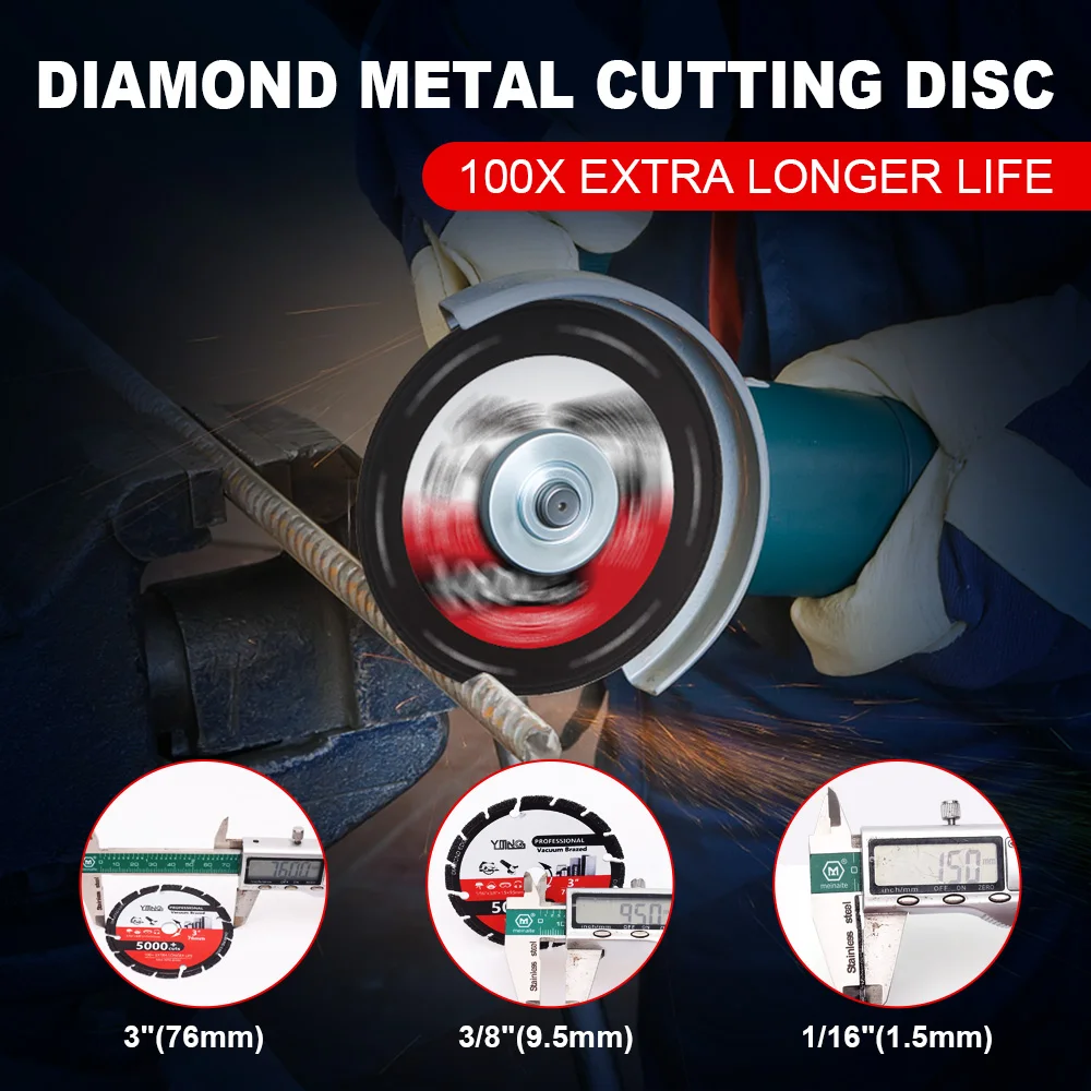 A circular de Yijing-Diamond viu a lâmina, o vergalhão com 3 \