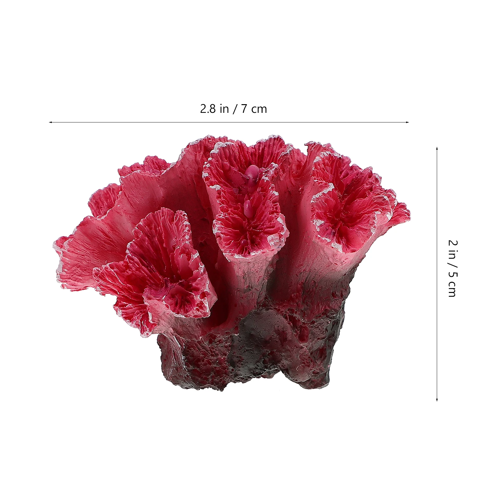 

Resin Rockery Decoration Aquarium Fish Tank Non-Toxic Artificial Reef Ornament Salt Fresh Water Easy Wash Vintage Style Aquarium