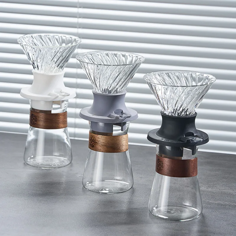 

Завариватель кофе и чая, термостойкое боросиликатное стекло, фильтр для инструментов для приготовления кофеварки, горшок для заваривания кофе, для домашнего офиса