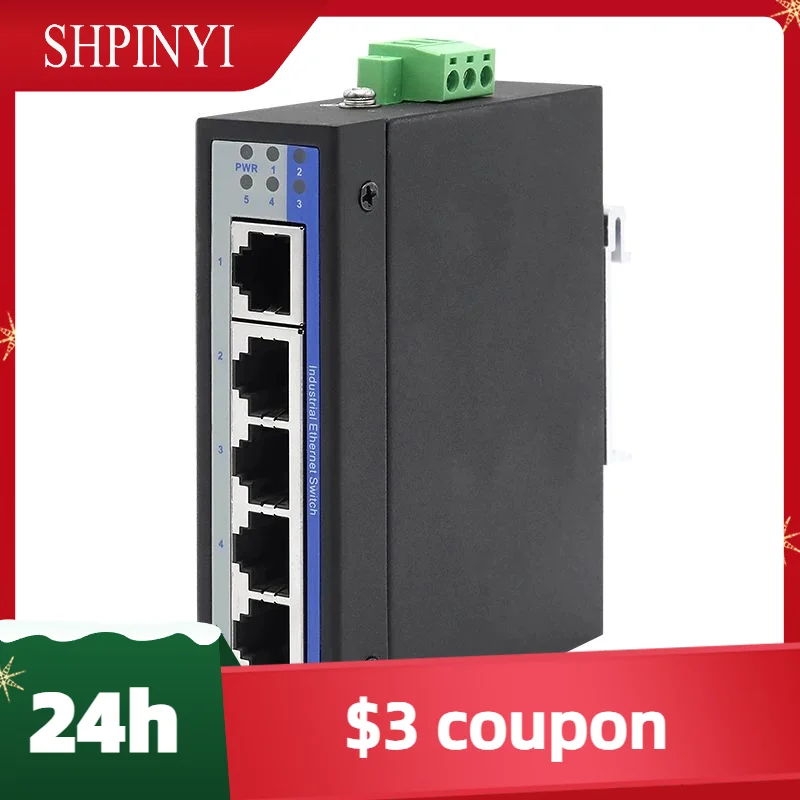 

Новый 5-портовый неуправляемый Ethernet-коммутатор 100 м, надежная передача данных, коммутатор на DIN-рейку UT-6405CA