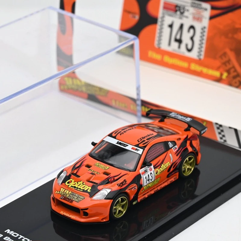 MOTORHELIX 1/64 in Stock Fairlady Z33 Alloy Car Static Die Cast