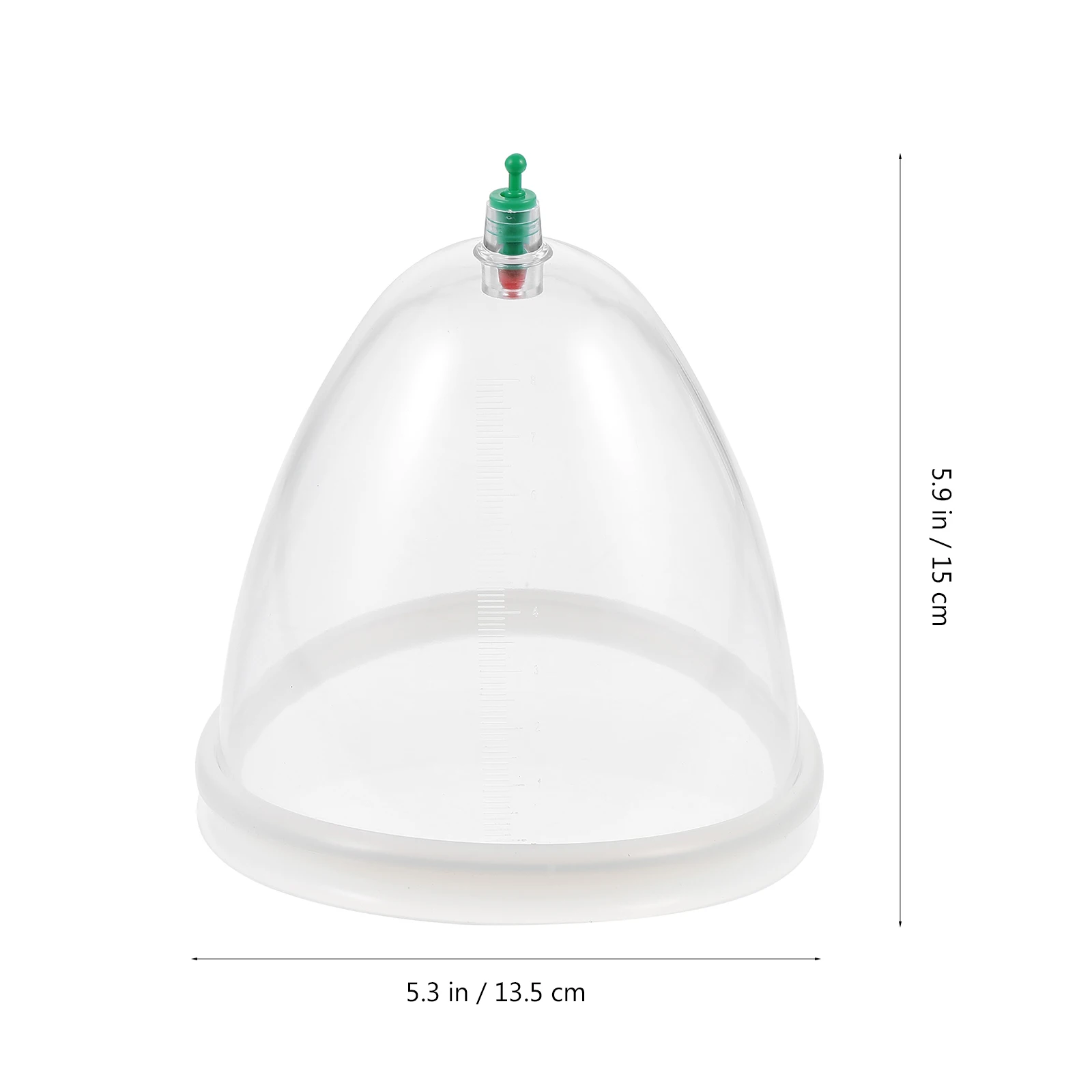 

1 шт., вакуумное устройство отрицательного давления, массажная чашка для спины, плеч, шеи, облегчение боли, большие банки отрицательного давления