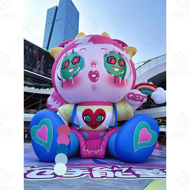 풍선 인형, 창의적인 모양의 공기 모델, 송풍기 포함, 야외 쇼핑몰 광장 장식 및 무대 장식
