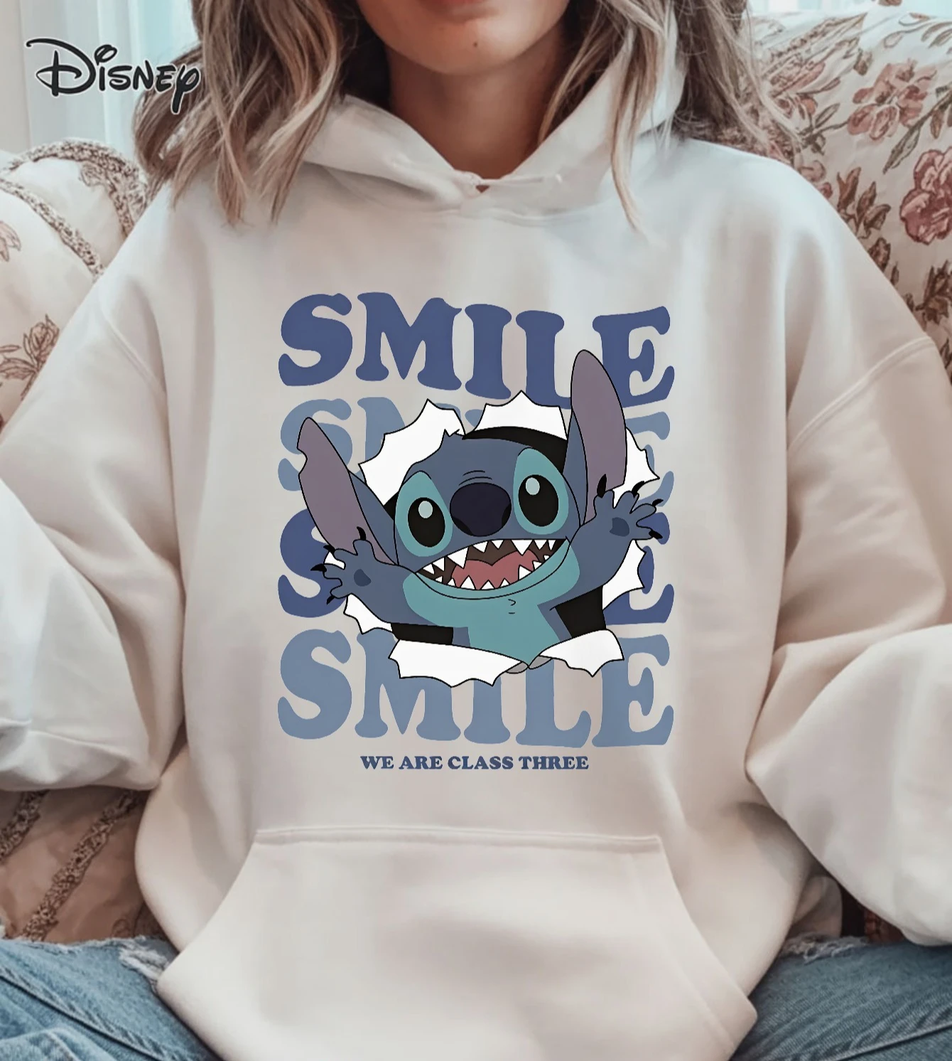 

Disney Stitch Hoodies Fashion Oversized Streetwear Unisex Hoodies Sweatshirts Autumn and Winter Fleece Casual Versatile