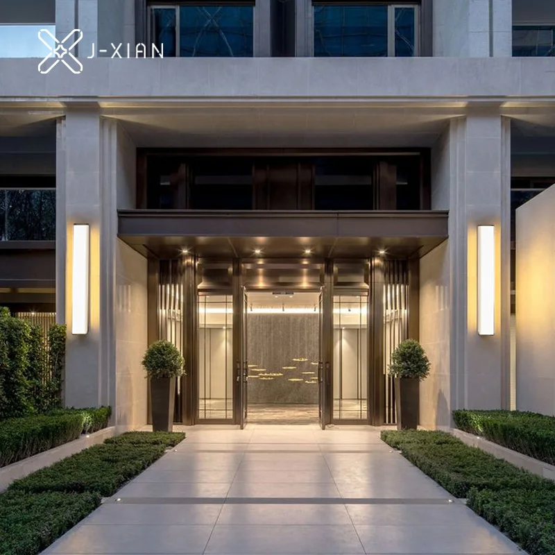 Parete esterna Rondella impermeabile Giardino Striscia lunga Villa Paesaggio Porta Corridoio esterno