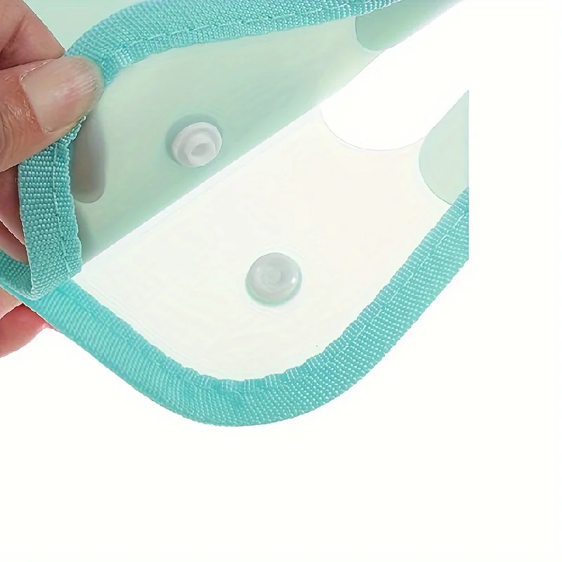 Handheld Plastic Accordion File Folder Student Universal Large Capacity Multi-layer Test Paper Storage Bag Organizer