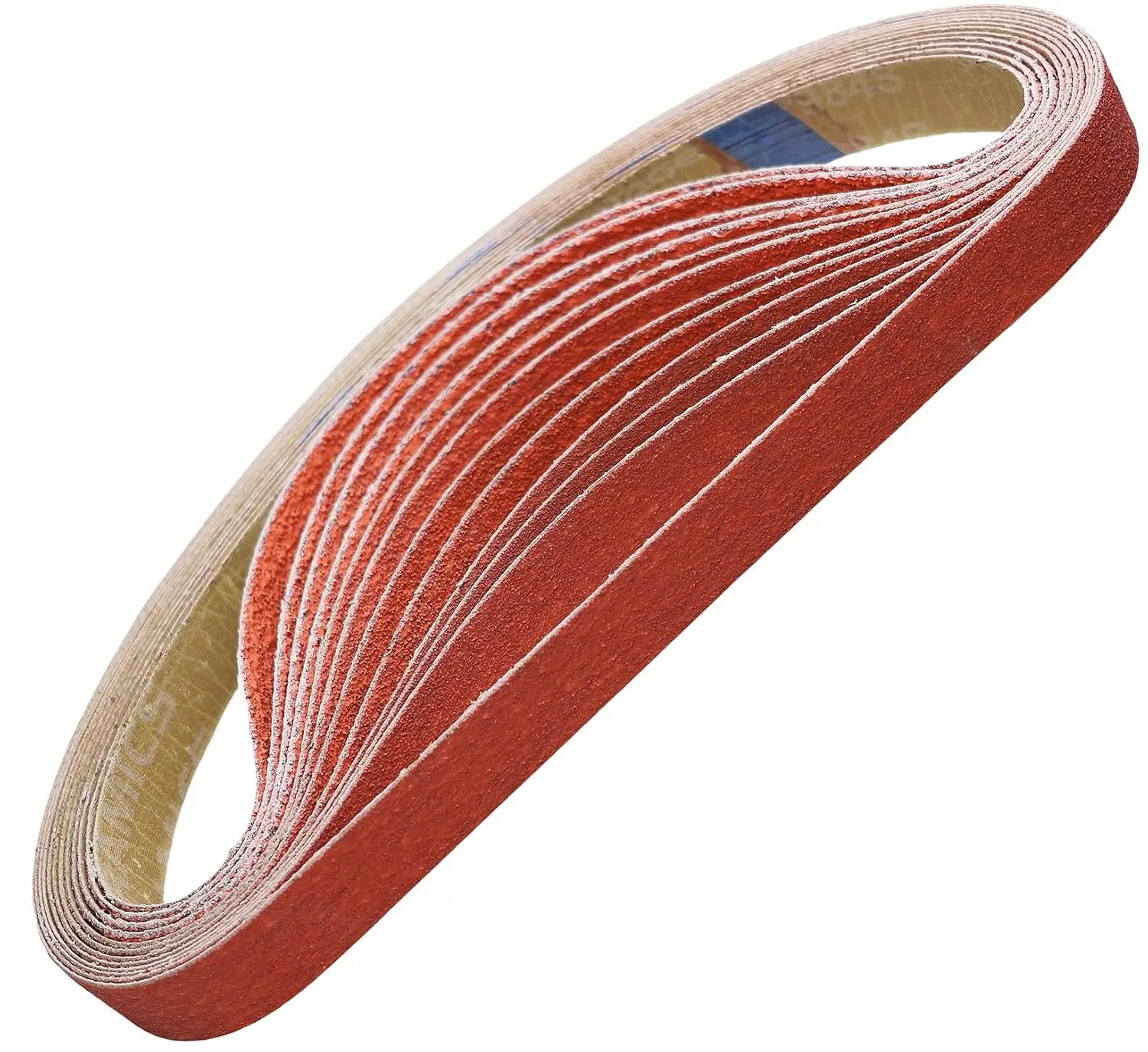

Ceramic Sanding Belts 1x30 Inch 12 Pack - Premium Sharpening for Metal Grinding with 36-120 Grit