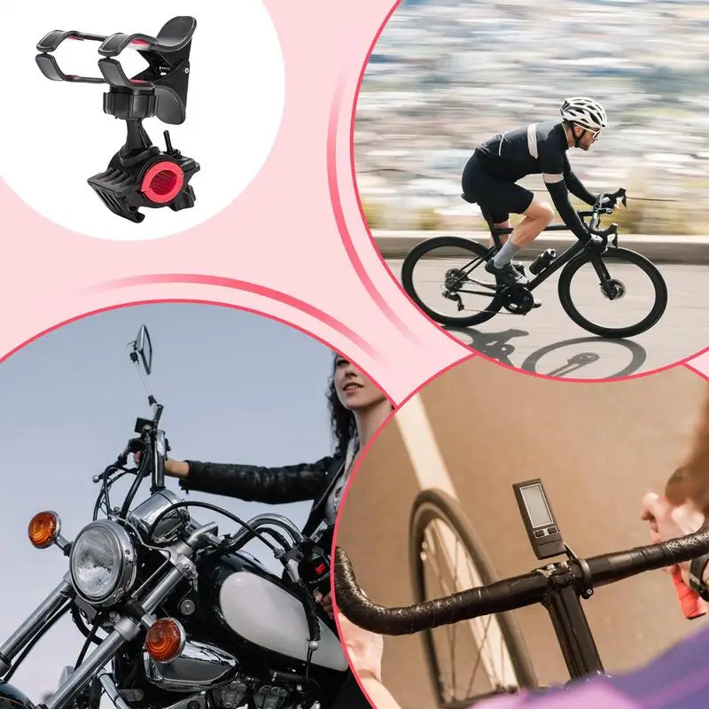 Крепление для телефона на велосипеде, крепление для мобильного телефона для велосипеда, вращение на 360 градусов, аксессуары для смартфонов для навигации, электрический скутер на открытом воздухе