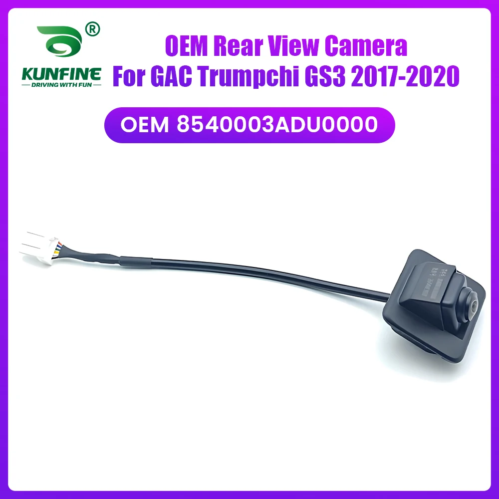 

Factory Car Rear View Reverse Backup Camera 8540003ADU0000 For GAC Trumpchi GS3 2017 2018 2019 2020 Waterproof Parking Assist